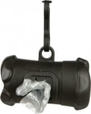 Trixie Plastový zásobník na sáčky na trus, tvar KOST, včetně 1 role 15 ks