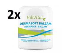 Hillvital Dermasoft balzám, na kožní problémy, 2x250 ml