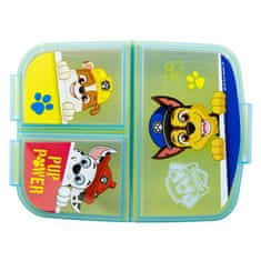 Stor Dělený plastový box na svačinu PAW PATROL Blue, 74620