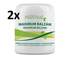 Hillvital Maximum balzám na revma a bolest kloubů, 2x250ml