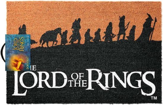 CurePink Rohožka The Lord Of The Rings|Pán prstenů: Way (60 x 40 cm)