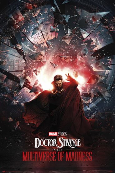 CurePink Plakát Marvel|Doctor Strange: Strange In The Multiverse Of Madness (61 x 91,5 cm) 150 g