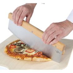 INNA Nůž na pizzu, nerez/bukové dřevo, 32 cm / Kuchenprofi