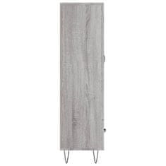 Vidaxl Skříň highboard šedá sonoma 69,5 x 31 x 115 cm kompozitní dřevo