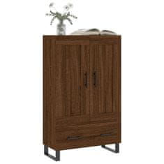 Greatstore Skříň highboard hnědý dub 69,5 x 31 x 115 cm kompozitní dřevo