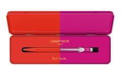 Caran´d Ache Kuličkové pero "849 Paul Smith", warmred / melrosepink, NM0849.337