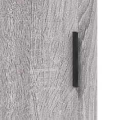 Vidaxl Konferenční stolek šedý sonoma 90 x 50 x 40 cm kompozitní dřevo