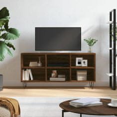 Vidaxl TV skříňka hnědý dub 103,5 x 30 x 50 cm kompozitní dřevo