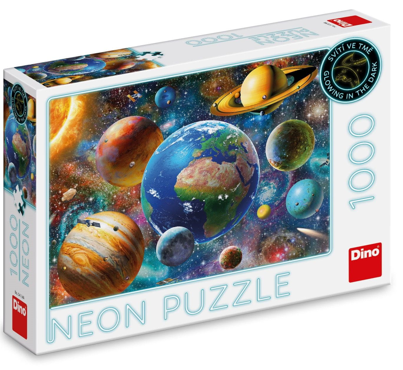 DINO PUZZLE PLANET EARTH EARTH 1000 PIECES NEON 541283