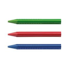 Faber-Castell Pastelky Grip Plastic Colour, set 12 barevné