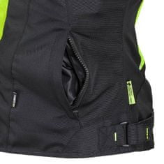 W-TEC Dámská moto bunda Brandon Lady Barva černá-fluo žlutá, Velikost XS