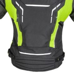 W-TEC Dámská moto bunda Brandon Lady Barva černá-fluo žlutá, Velikost XS