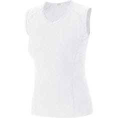 Gore M Women Base Layer Sleeveless Shirt-white-40