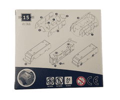 INTEREST Skládačka 1:72 autobusu Škoda 706 RO Československé pošty 1958.