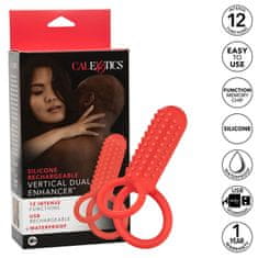 CalExotics CalExotics Vertical Dual Enhancer, vibrační kroužek na penis