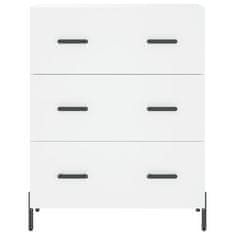 Vidaxl Skříň highboard bílá 69,5 x 34 x 180 cm kompozitní dřevo