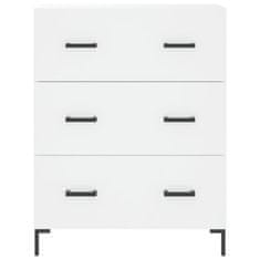 Vidaxl Skříň highboard bílá 69,5 x 34 x 180 cm kompozitní dřevo