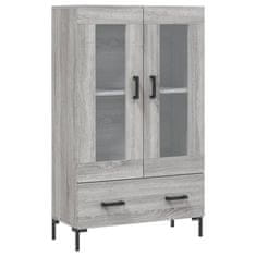 Vidaxl Skříň highboard šedá sonoma 69,5 x 31 x 115 cm kompozitní dřevo