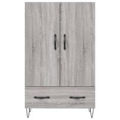 Greatstore Skříň highboard šedá sonoma 69,5 x 31 x 115 cm kompozitní dřevo