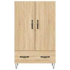 Greatstore Skříň highboard dub sonoma 69,5 x 31 x 115 cm kompozitní dřevo