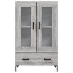 Vidaxl Skříň highboard šedá sonoma 69,5 x 31 x 115 cm kompozitní dřevo