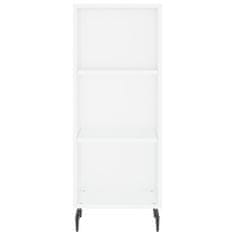 Vidaxl Skříň highboard bílá 34,5 x 34 x 180 cm kompozitní dřevo