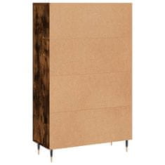 Vidaxl Skříň highboard kouřový dub 69,5 x 31 x 115 cm kompozitní dřevo