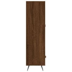 Greatstore Skříň highboard hnědý dub 69,5 x 31 x 115 cm kompozitní dřevo