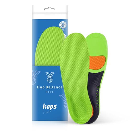 Kaps Duo Ballance pohodlné sportovní anatomické polyuretanové vložky do bot