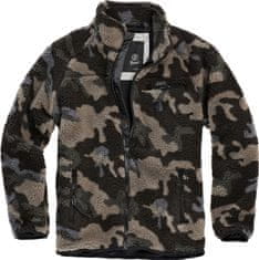 BRANDIT bunda Teddyfleece Jacket Darkcamo Velikost: 3XL