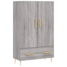 Vidaxl Skříň highboard šedá sonoma 69,5 x 31 x 115 cm kompozitní dřevo