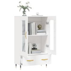 Greatstore Skříň highboard bílá 69,5 x 31 x 115 cm kompozitní dřevo