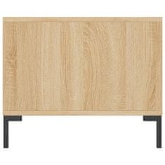 Greatstore Konferenční stolek dub sonoma 90 x 50 x 40 cm kompozitní dřevo