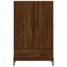 Greatstore Skříň highboard hnědý dub 69,5 x 31 x 115 cm kompozitní dřevo