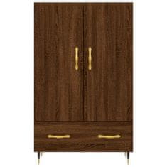 Greatstore Skříň highboard hnědý dub 69,5 x 31 x 115 cm kompozitní dřevo