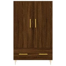 Greatstore Skříň highboard hnědý dub 69,5 x 31 x 115 cm kompozitní dřevo