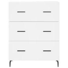 Vidaxl Skříň highboard bílá 69,5 x 34 x 180 cm kompozitní dřevo