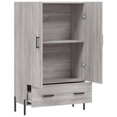 Greatstore Skříň highboard šedá sonoma 69,5 x 31 x 115 cm kompozitní dřevo