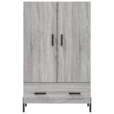 Greatstore Skříň highboard šedá sonoma 69,5 x 31 x 115 cm kompozitní dřevo