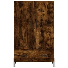 Greatstore Skříň highboard kouřový dub 69,5 x 31 x 115 cm kompozitní dřevo