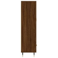 Greatstore Skříň highboard hnědý dub 69,5 x 31 x 115 cm kompozitní dřevo