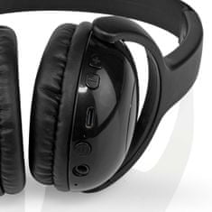 Nedis HPBT4000BK Bluetooth headset, 8 hod provoz, černá