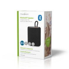 Nedis SPBT2005BK kompaktní Bluetooth reproduktor, 7 W, TWS, 7 hodin přehrávání, mikrofon