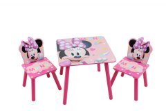 bHome Dětský stůl s židlemi Minnie