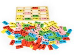 LEBULA Vzdělávací matematické bloky s tabulí domino