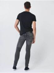 Salsa Collection Šedé pánské skinny fit džíny Salsa Jeans 36/32