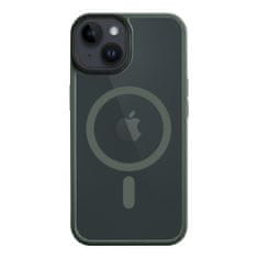 Tactical Zadní kryt MagForce Hyperstealth na iPhone 14 tmavě zelený