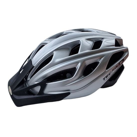 CASCO Tecfire stříbrná lesklá, vel. M 52-57cm