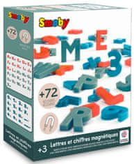 Smoby Magnetická písmena a čísla 72 ks