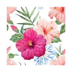 COLORAY.CZ Fototapeta Neobvyklý Hibiscus Charm Fototapeta Samolepící 250 x 250 cm